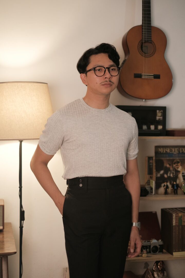 Classic Ribbed Shirt in Haze