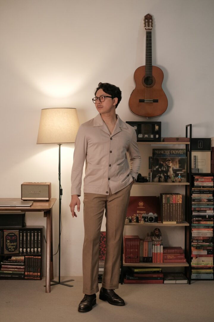 Highland Straight Trousers in Bronze