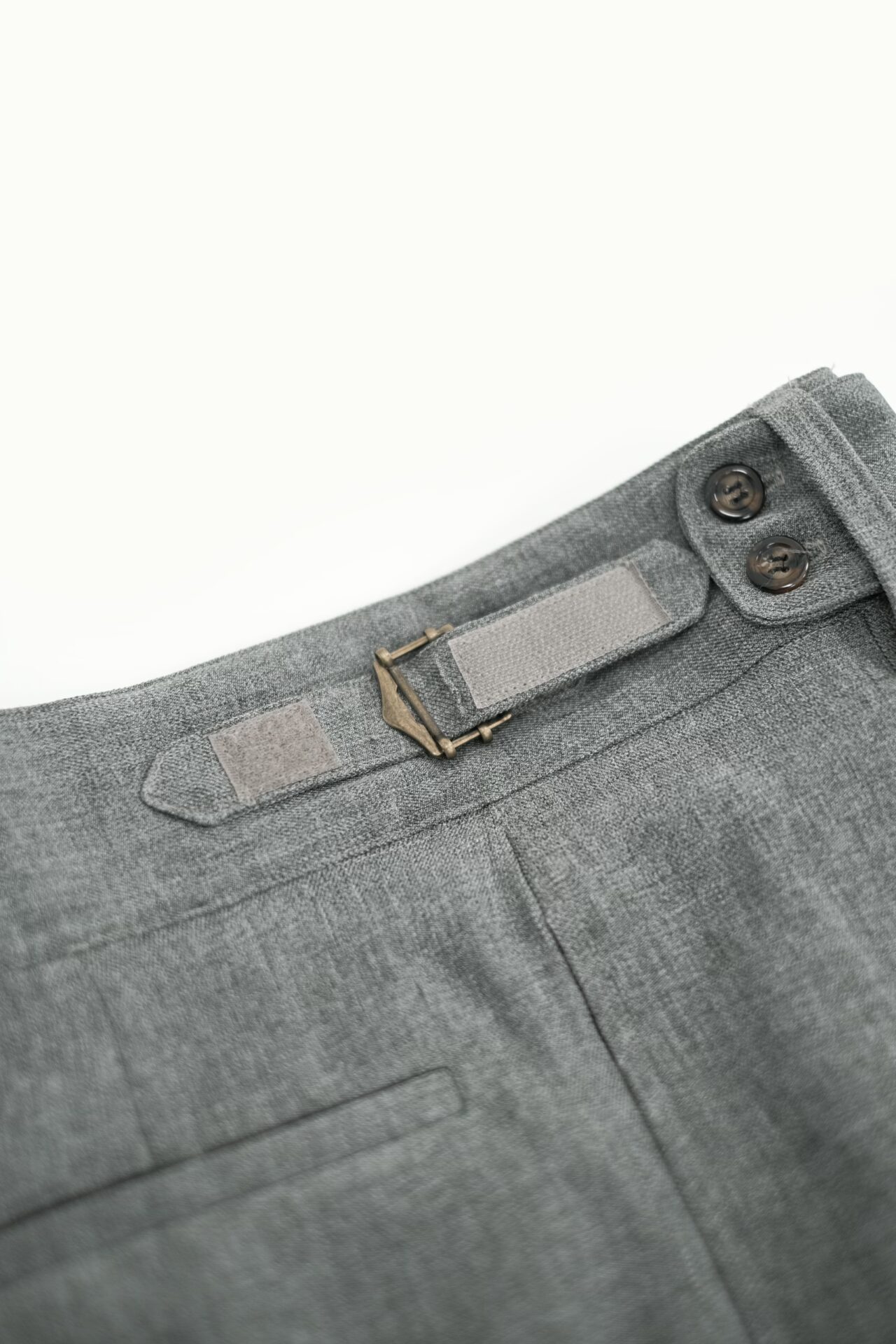 Highland Straight Trousers in Steel - Image 6