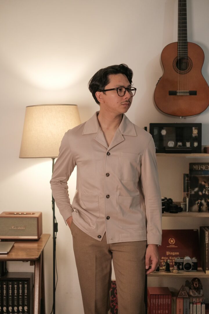 Notch Collar Top